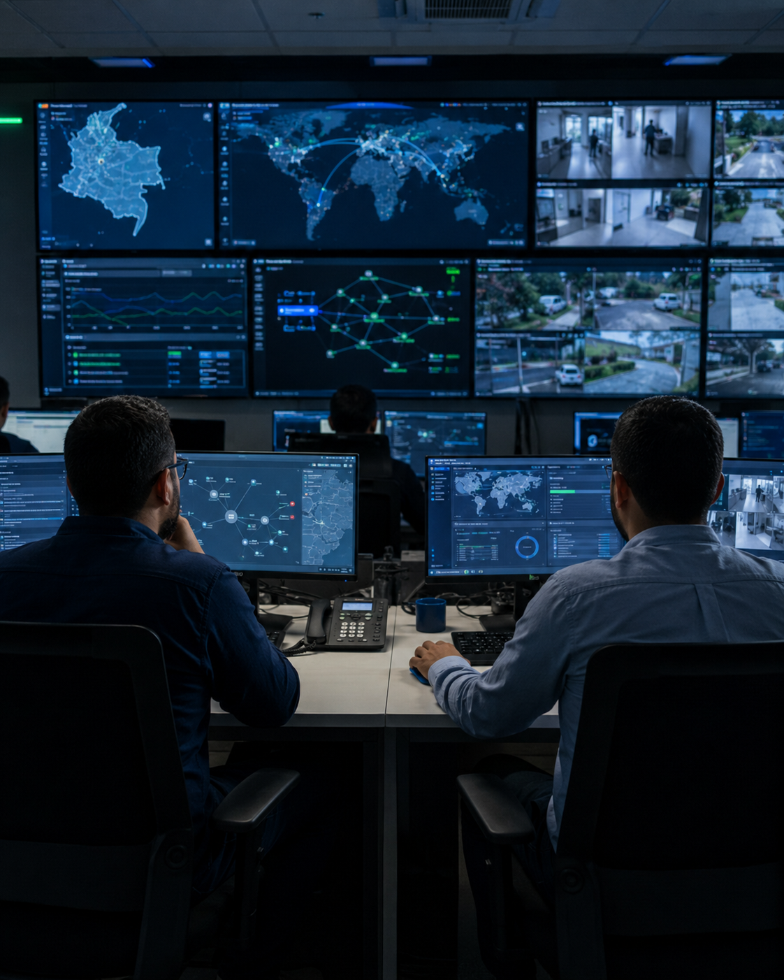 Critical infrastructure monitoring and protection center